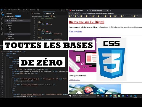 #5 Bases du langage CSS et fondamentaux pour les nuls [ APPRENDRE CSS DE ZÉRO - Tuto Débutant ]