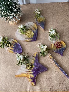 Resin Victorian Ornaments - Etsy