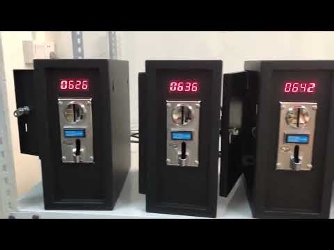 Sintron ST 002 ST 003 batch test before shipping coin operated timer box