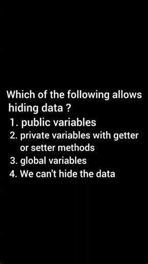 Comment your answer #java#oops#learning#javadeveloper