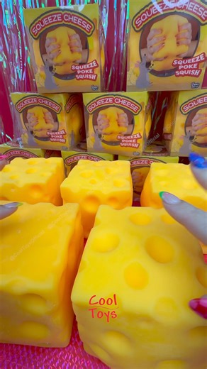 531K views · 6K reactions | Can we revert it back to form? Slow rising squishy cheese 燎朗 Yes Sir! #squishy #cheese #squeezecheese #oddlysatisfying #fivebelow #fidget #toys #toy #adhdcheck #sensory #toyunboxing #cooltoys | CoolToys | Facebook