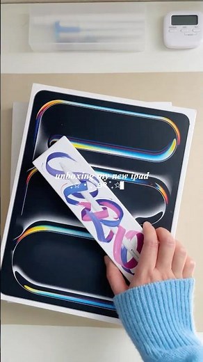 iPad Pro M4 13 inch unboxing 😍