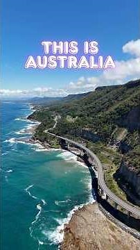 This is Australia 🇦🇺 Flying above the Sea Cliff Bridge
