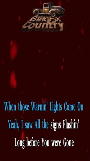 “When the Warning Lights Came On…”🤠🎶 Bex Fx Country #shorts #country #newcountrymusic