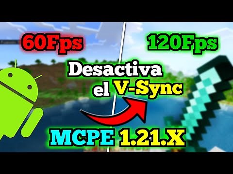 ✅ How to Disable V-Sync and Increase FPS in MCPE (26.X) | Unlock MCPE FPS