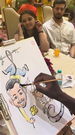 Turning Strangers Into Funny Cartoons 😂