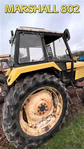 Marshall 802 tractor advertised as an “unfinished project” which is in the February 26 York Sale