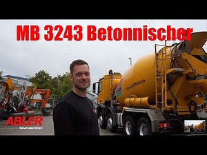Mercedes-Benz 3243 Arocs 9m3 Betonmischer + Erklärung Modellbezeichnungen Arocs/Actros