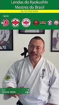Sensei Ikeda sobre shihan Seiji Isobe