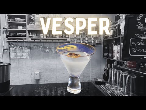 How To Make James Bond's Secret Drink!