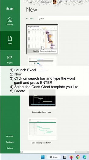Gantt Chart In Excel in under 5 seconds - Excel Tips and Tricks
