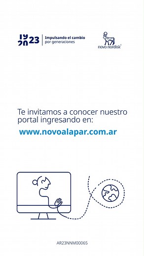 Conocé, ¡Novo a la Par™! El nuevo portal de cuidado al paciente de Novo Nordisk, tiene como objetivo poder acompañarte en tu día a día, brindándote conocimiento y herramientas valiosas que te ayuden a tener una mejor experiencia en el cuidado de tu salud. ¡Te esperamos! 🔗www.novoalapar.com.ar #NovoALaPar #CadaDíaJuntoaVos #ImpulsandoElCambio #NovoNordiskArgentina | Novo Nordisk Argentina