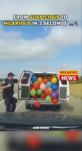 Officer’s Funniest Stop Yet 😂 #shorts