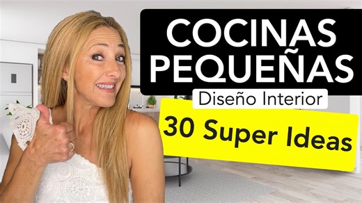 30 ideas para cocinas pequeñas y modernas que te sorprenderán