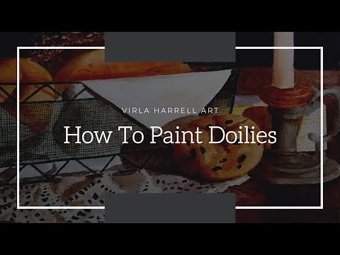How to Paint Doilies