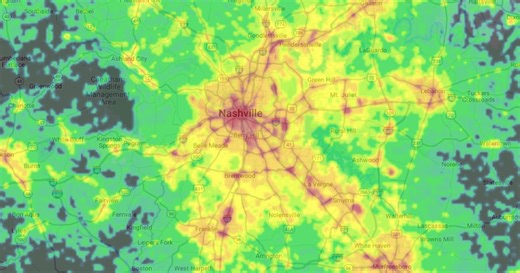 Want to find the darkest skies to view the northern lights? We've got a map.
