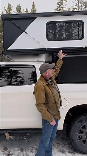 Less is Better - Pop-up Truck Campers Cab Overhang Is Cold - How to Stay Warm in a Popup Overlander