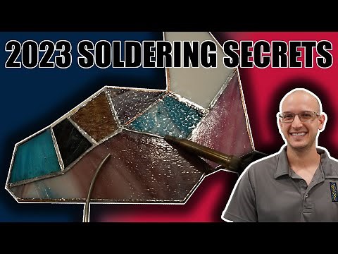 2024 Stained Glass Soldering (Tools & Techniques)
