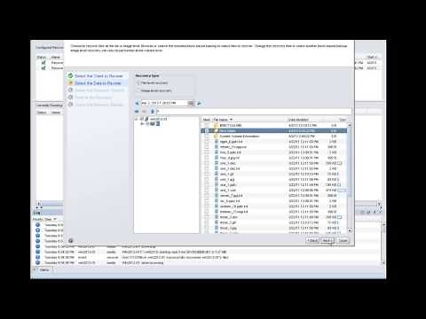 EMC NetWorker 8.1 Recovery UI Demo