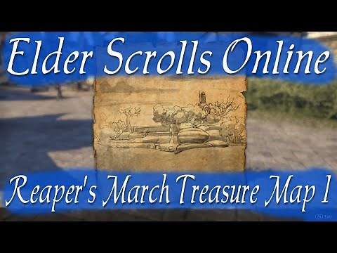 Reaper's March Treasure Map 1 [Elder Scrolls Online]