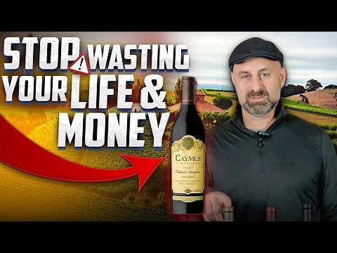 Wine Expert Tastes Caymus Napa Valley Cabernet Sauvignon
