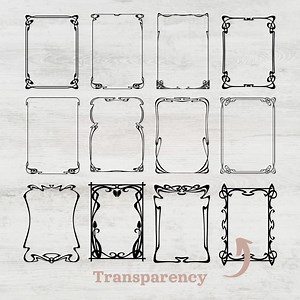 Book Border SVG Art Nouveau Border Clipart Decorative Art Deco Frame SVG for Wedding Invitation Vector Border Vintage Art Nouveau Frame - Etsy