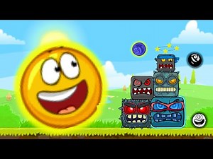 Red Ball 4 - Full Game at 5x Speed + Golden Ball + Gamepad Gameplay