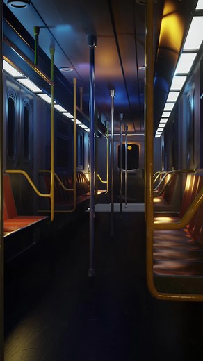 Making a subway train in Blender 3D 🚇 #blender3d #blendertutorial #blendercommunity #blenderart #3dmodeling #3d #3dgraphics #3danimation #cgi #digitalart #render3d #eeveerender #blenderanimation #3dartist #blenderartist #fyp #blenderbeginner