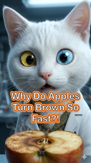Why Do Apples Turn Brown So Fast?! 🍎 #shorts