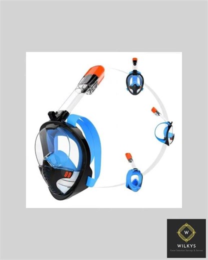 Full Dry Diving Suit SnorkeLing Mask