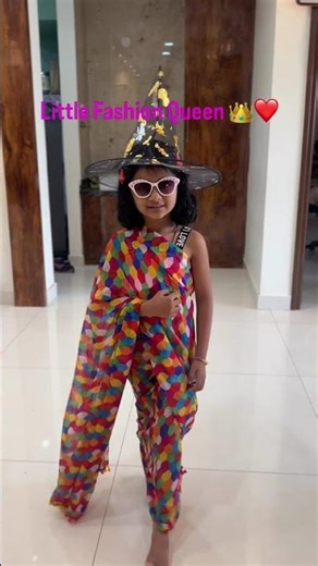 Little Fashion Queen #fashionwalk #littlemodel #kidsfashion #catwalk #funny #trending #rampwalk
