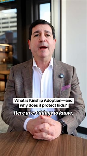 What is Kinship Adoption? — it’s hen a biological family member steps in and adopts a child. Here are 3 things to consider👇 1️⃣ Cultural identity stays intact. The child stays connected to their family history, values, and traditions. 2️⃣ More stability. When a child has already lost a parent, placement with someone they know brings security and emotional consistency. 3️⃣ Sibling bonds stay strong. Kinship adoption helps keep brothers and sisters together-and that stability matters. Contact The