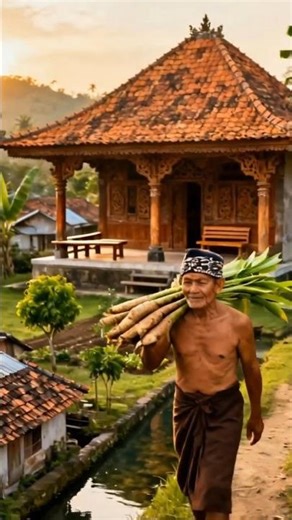 This Is Real Life in Rural Java 🌾 A Peaceful Morning in Indonesia