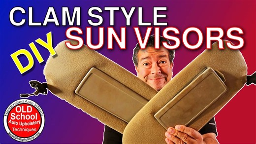 Learn Now! How To Do Clam Style Sun Visors Step By Step.