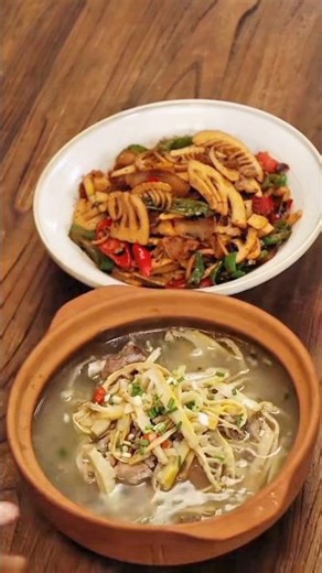 Jungle Bamboo Shoot Cooking | Traditional Village Food#shorts#shortsfeed#villagecooking#bamboorecipe