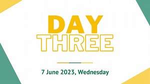 #WorldSeed2023, here we are, Day 3 of an extraordinary congress so...