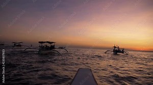 Part 13 Of 44 Videos Of Boats Chasing Dolphins And Sunrise In Lovina, Singaraja Bali. Shot Using GH5 In 4K At 60fps. Only Slight Curve Adjustment Was Done.