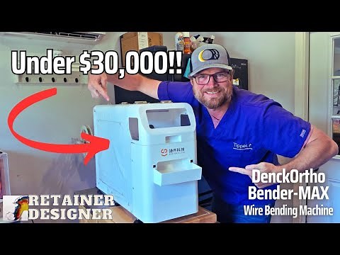 First Look: DenckOrtho Bender-MAX Wire Bending Machine in Action