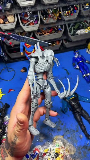 Mcfarlane Metallo Custom Action Figure - Metallo Superman