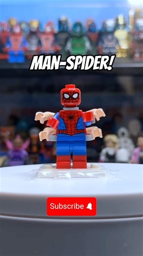 I made a LEGO MAN-SPIDER from Spider-Man Animated Series! #shorts