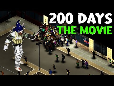I survived 200 Days as a Total Noob in Project Zomboid