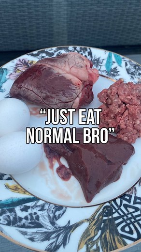 Alex | ᚨᛚᛖᛉ on Instagram: "“Just eat normal bro” “what about dangerous bacteria in raw milk” “Aren’t you going to get parasites from raw meat” “Too much meat consumption leads to heart disease” “A balanced diet is the most healthy” What’s your favourite normie quote? *disclaimer there’s no actual need to drink milk in general but it’s the most nutrient dense carb to consume and it’s something we’ve been consuming as a species for at least 10,000 years, the same cannot be said for any modern vers