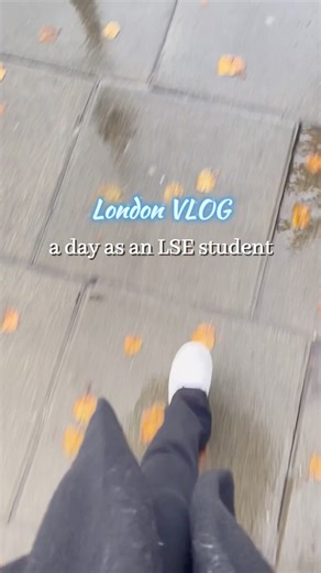 London VLOG | a day as an LSE student #college #london #dailyvlog #students