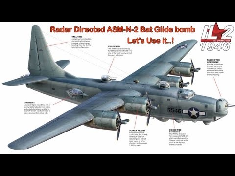 WWII USN / USMC Radar Guided Anti Ship Weapon IL-2 1946