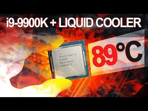 This CPU ALMOST Catches on FIRE! -- Intel i9-9900K Overclocking