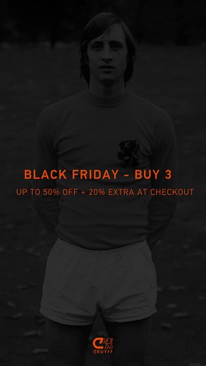 BLACK FRIDAY | Cruyff Biggest sale on selected items. Shop our collection now. | Cruyff | Facebook