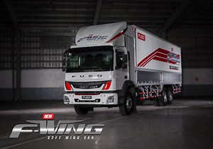 New F-Wing: 32ft. Wing Van Body - FUSO Philippines