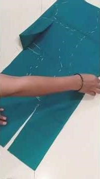 simple way to cutting blouse by using paper cuttings