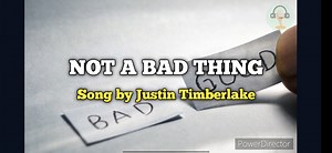 39K views · 290 reactions | Not A Bad Thing - Song by Justin Timberlake #justforlyrics | Just for Lyrics | Facebook