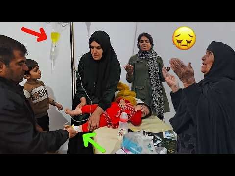 Sahel in the hospital😔 : Painful moments for the grandma and family